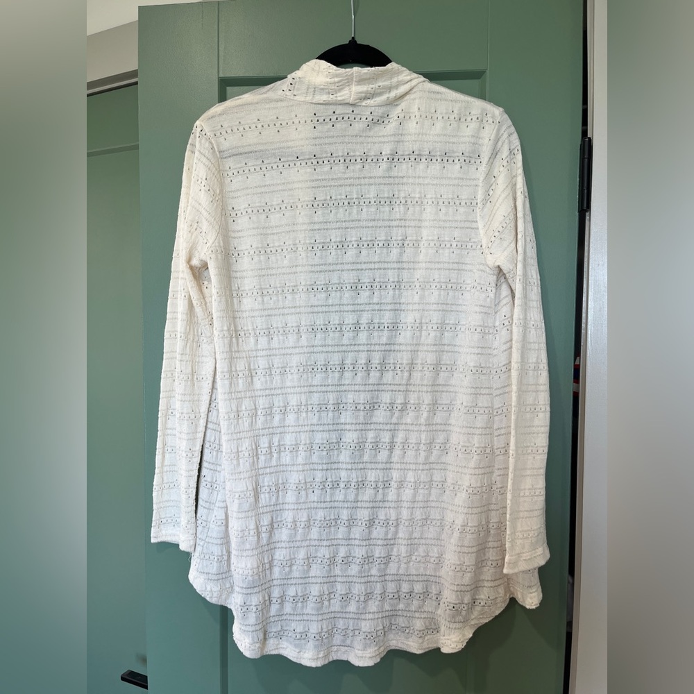 Renee C. Open Cardigan - Cream - Picture 2 of 2